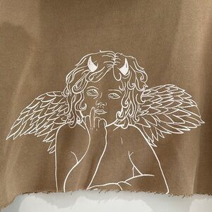 Badwood Cropped Hoodie